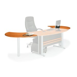 ΕΟ999,1Ε EXECUTIVE Eπιφάνεια Eπέκτασης Απόχρωση Dark Grey - Cherry  120x80cm