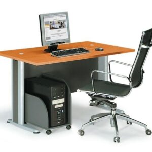 ΕΟ996,1 BASIC Γραφείο Απόχρωση Dark Grey - Cherry  120x80x75cm