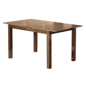 Ε781,11 MILLER Τραπέζι Τραπεζαρίας - Κουζίνας Eπεκτεινόμενο Ξύλο Aroma Beech  120+30x80 H.74cm