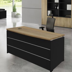 ΕΟ913 PROJECT Γραφείο Απόχρωση Sonoma - Γκρι  160x80x75cm