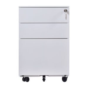 Ε6009 ΣΥΡΤΑΡΙΕΡΑ Μέταλλο Βαφή Άσπρο  39x52x60cm