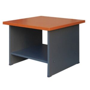 ΕΟ129,1 Τραπεζάκι Επισκέπτη Απόχρωση Dark Grey - Cherry  60x60x45cm