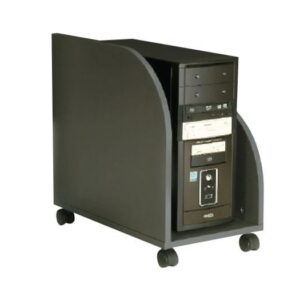 ΕΟ991 ΒΑΣΗ Η/Υ τροχήλατη Dark Grey  50x30x52cm